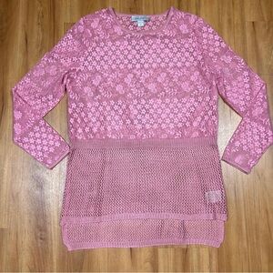 Charlie Paige Women’s Tunics Pink Long Sleeve